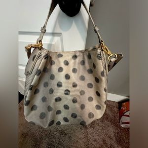 Leather Marc Jacobs purse Lizzy Dots